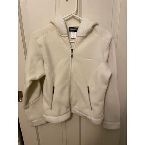 White Patagonia jacket